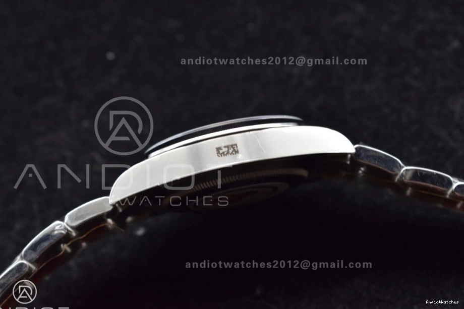 Dial VR SS Best 904L 1:1 Clean Steel Black Stretchable Edition Bracelet on Air-King 126900 500 0417